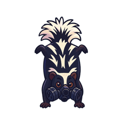 Skunk mascot